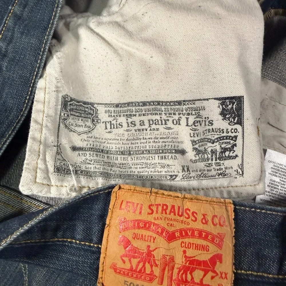 Levi’s‎ 501 XX 36x34 Button Fly Straight Leg Y2K Jeans